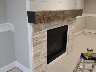 Custom Fireplace Installation