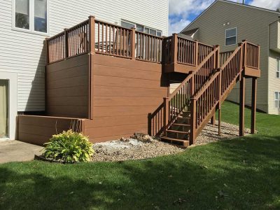 Custom Wooden Deck Building